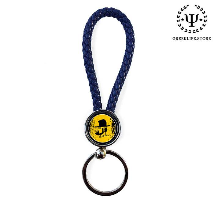 Appalachian State University Keychain Round