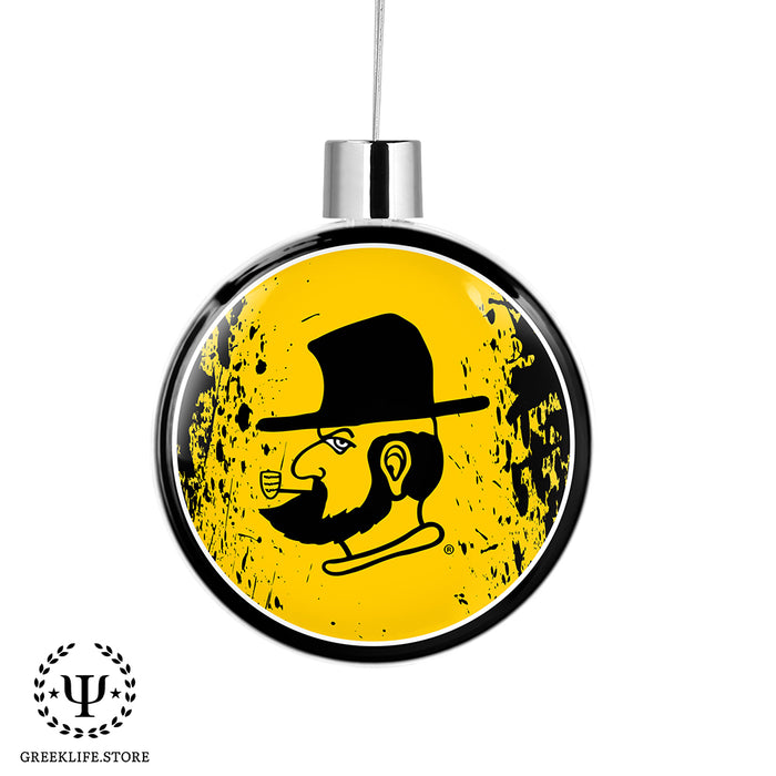 Appalachian State University Christmas Ornament Flat Round