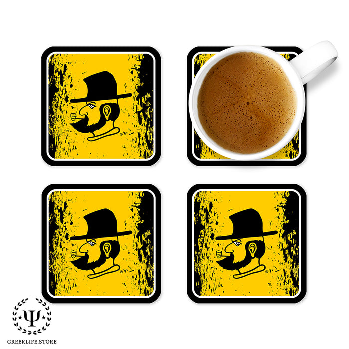 Appalachian State University Beverage Coasters Square (Set of 4)