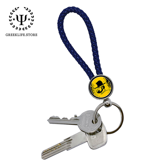 Appalachian State University Keychain Round