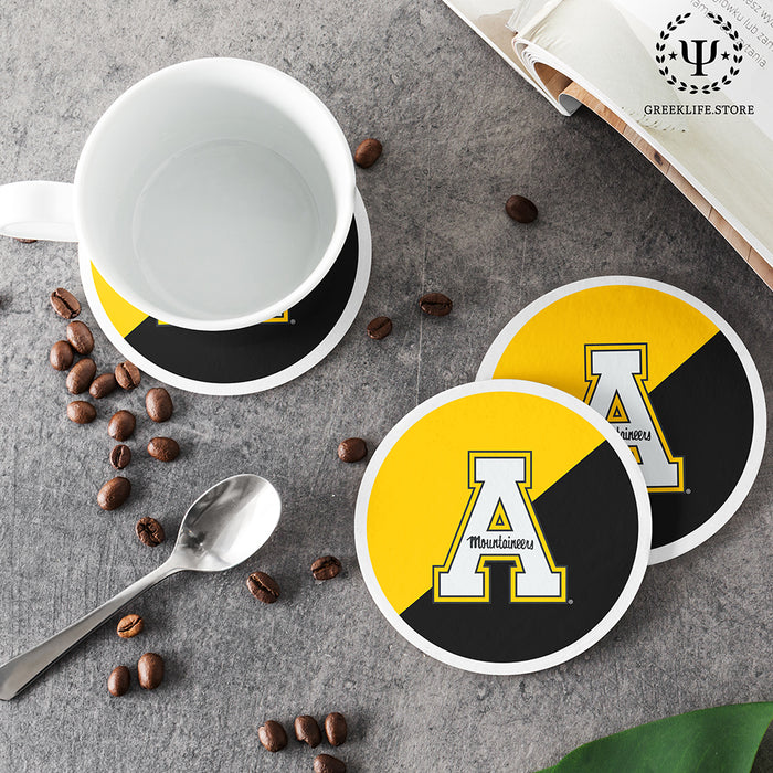 Appalachian State University Beverage Coasters Round (Set of 4)