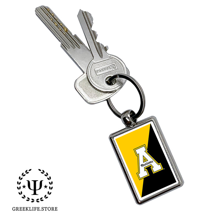 Appalachian State University Keychain Rectangular