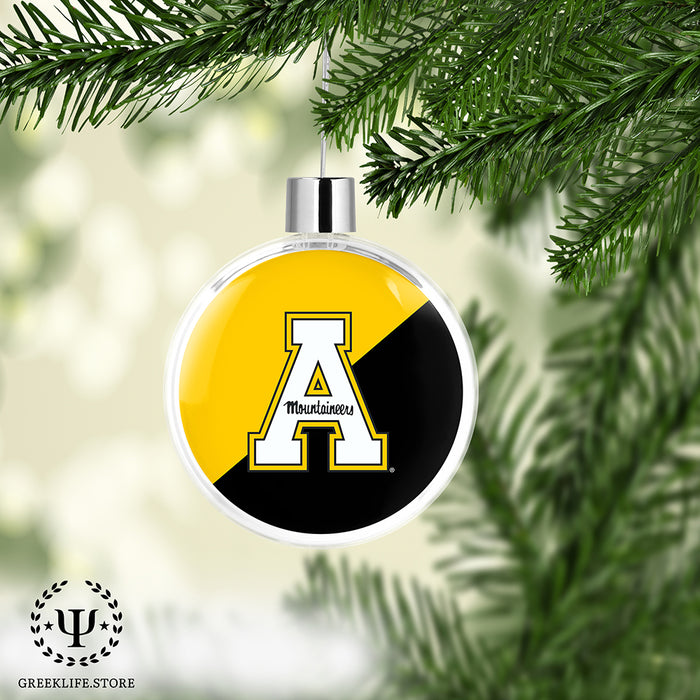Appalachian State University Christmas Ornament Flat Round