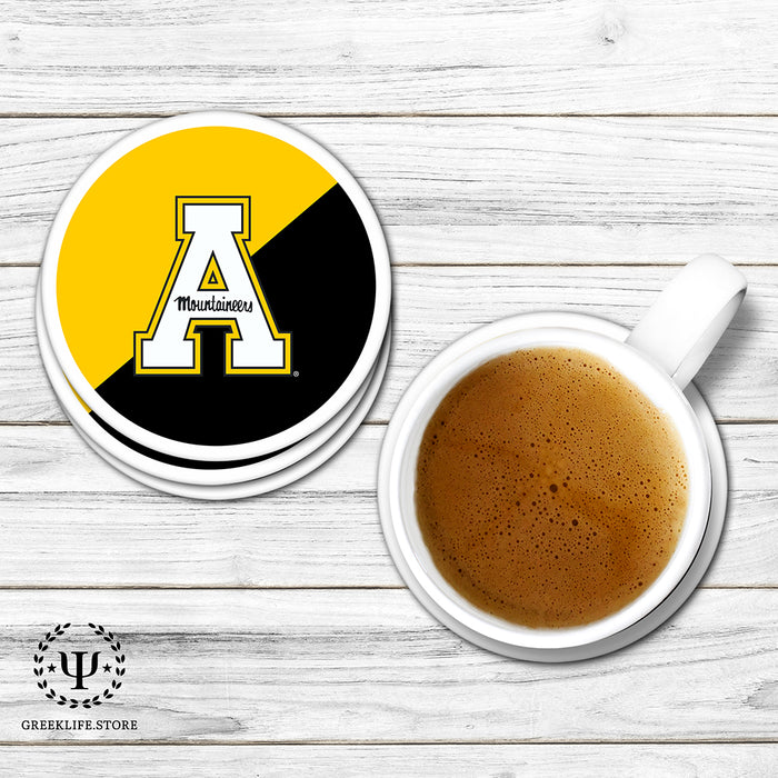 Appalachian State University Beverage Coasters Round (Set of 4)