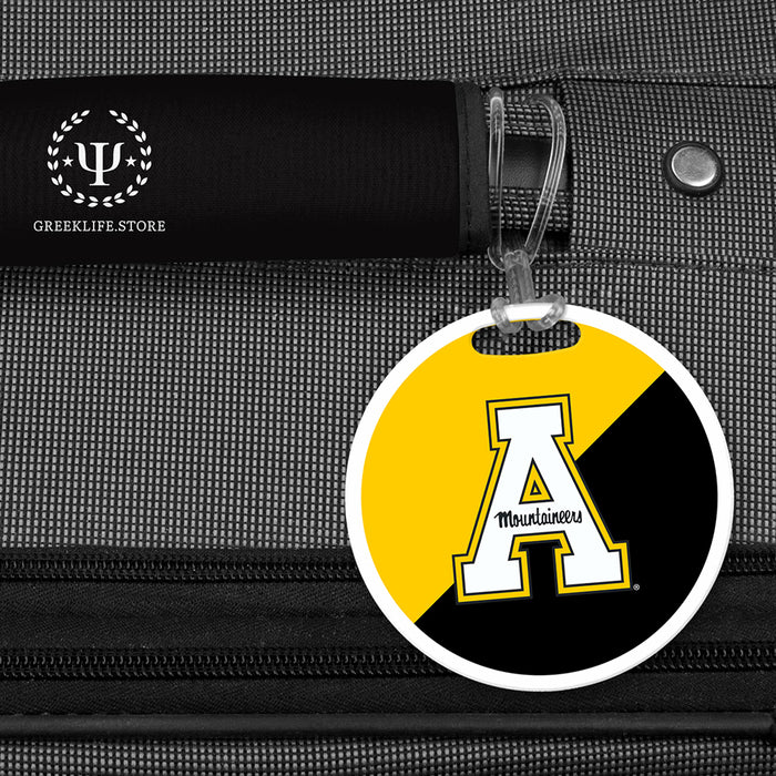 Appalachian State University Luggage Bag Tag (round)