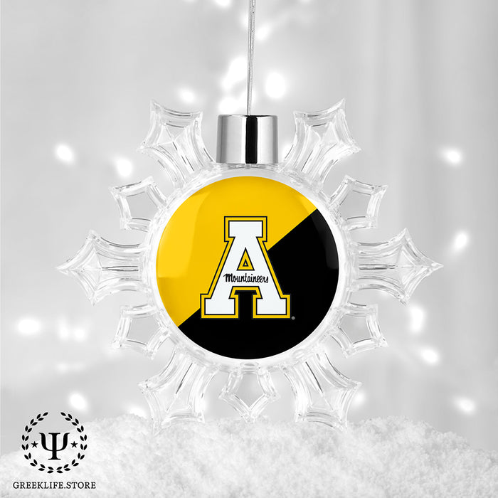 Appalachian State University Christmas Ornament - Snowflake