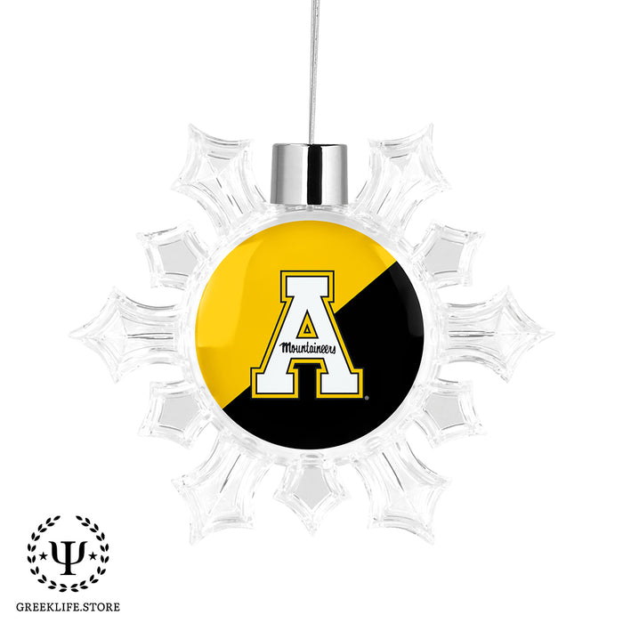 Appalachian State University Christmas Ornament - Snowflake
