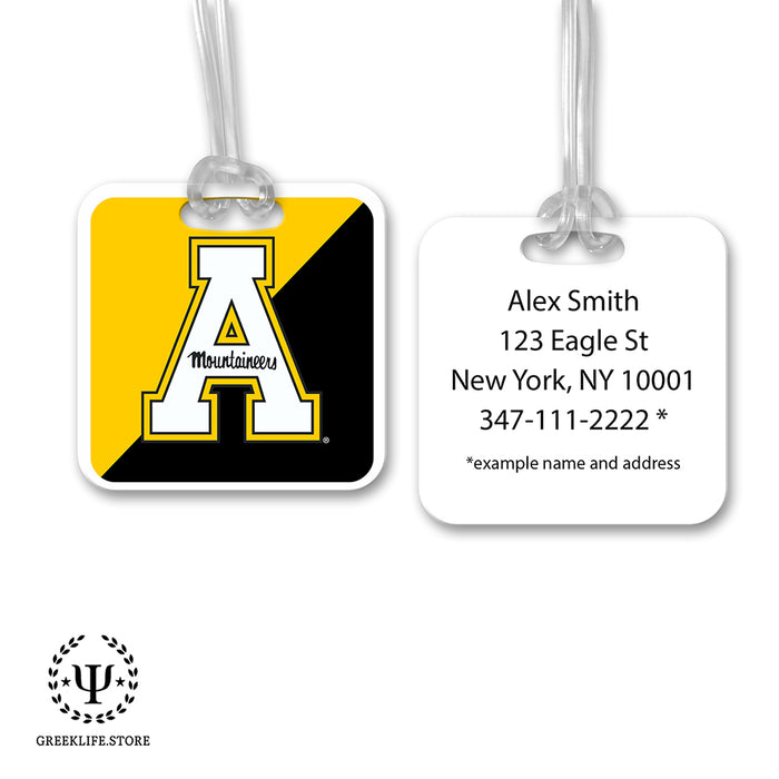 Appalachian State University Luggage Bag Tag (square)