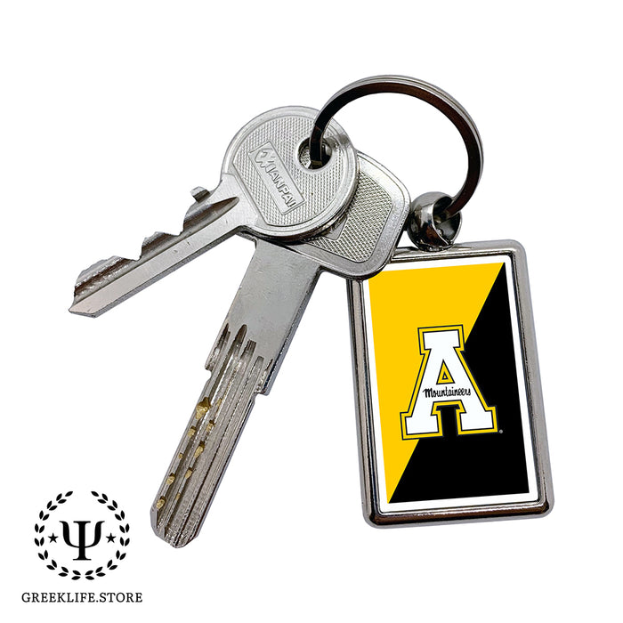 Appalachian State University Keychain Rectangular