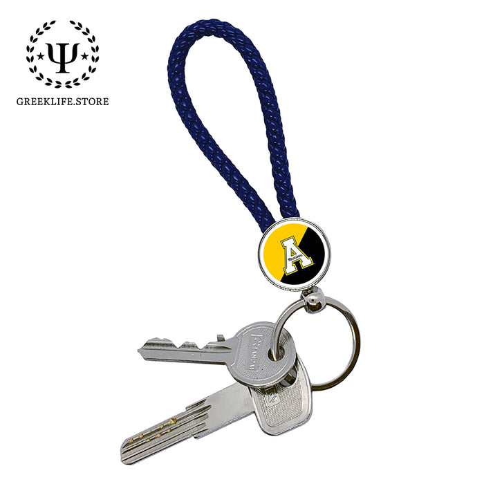 Appalachian State University Keychain Round