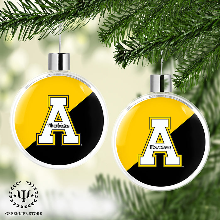 Appalachian State University Christmas Ornament Flat Round
