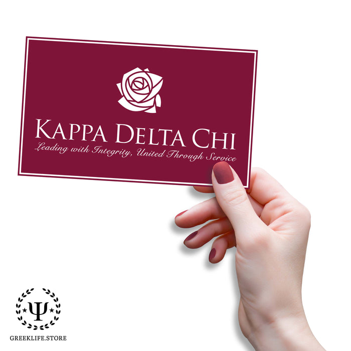 Kappa Delta Chi Decal Sticker