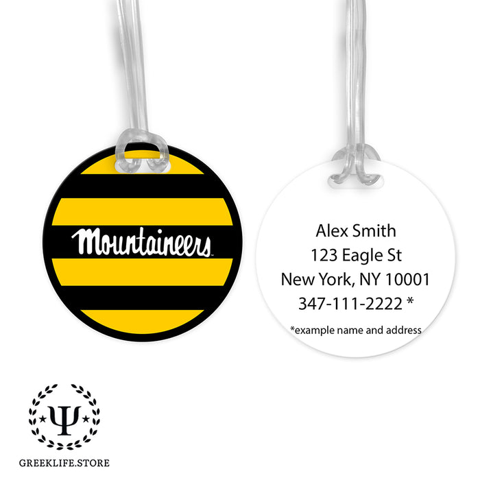 Appalachian State University Luggage Bag Tag (round)