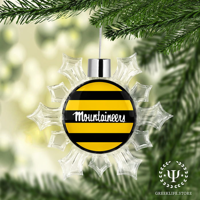 Appalachian State University Christmas Ornament - Snowflake