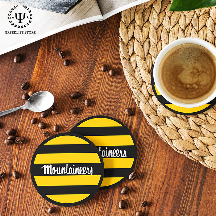 Appalachian State University Beverage Coasters Round (Set of 4)