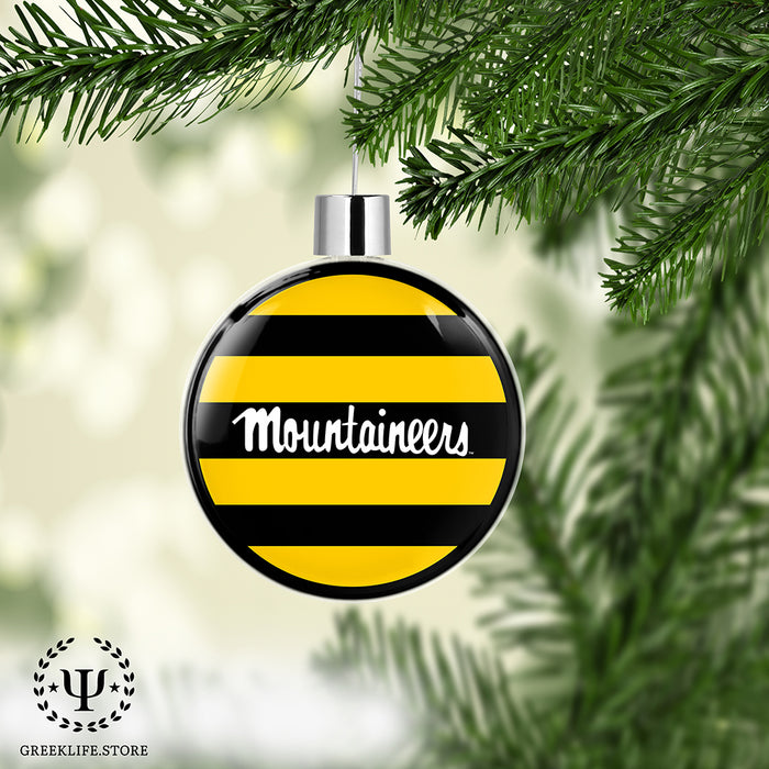 Appalachian State University Christmas Ornament Flat Round