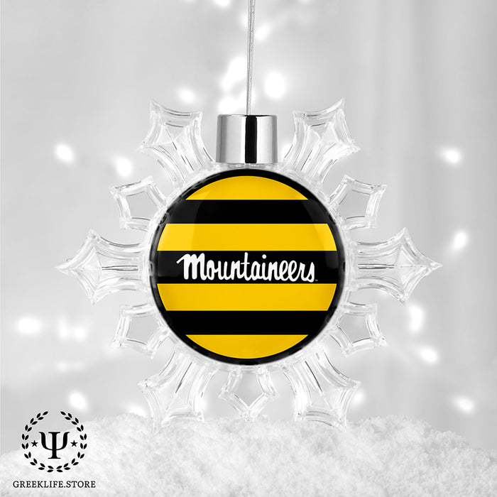 Appalachian State University Christmas Ornament - Snowflake