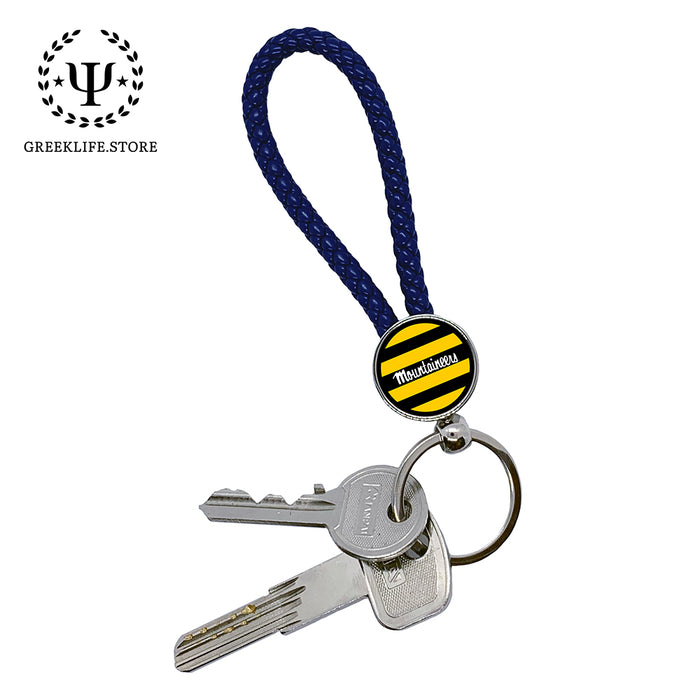 Appalachian State University Keychain Round
