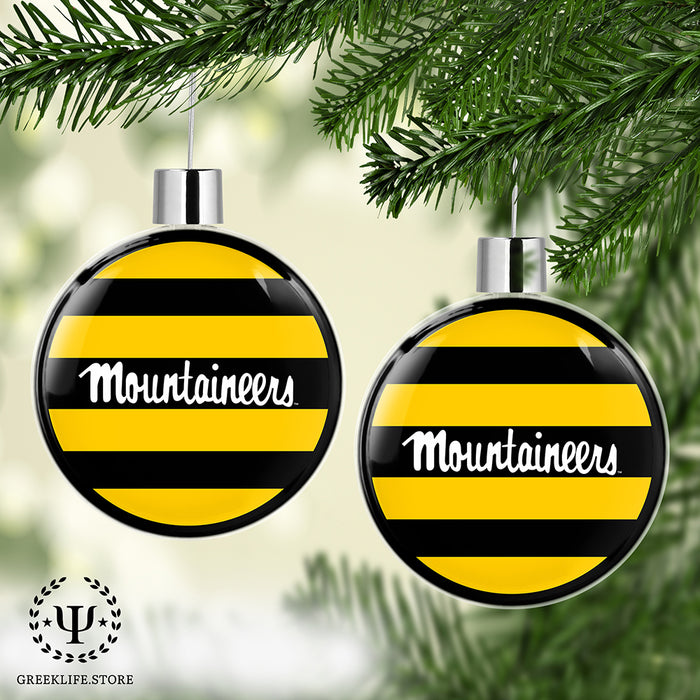 Appalachian State University Christmas Ornament Flat Round