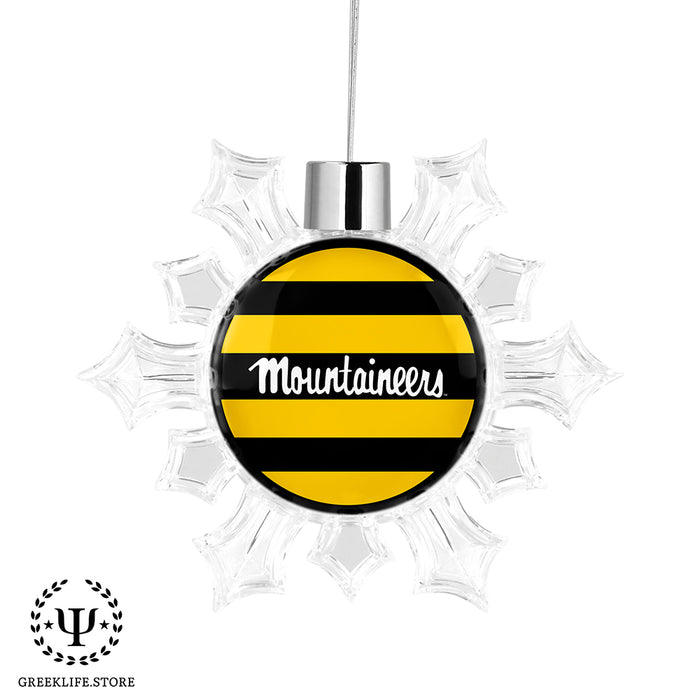 Appalachian State University Christmas Ornament - Snowflake