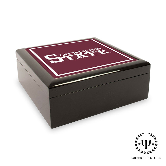 Mississippi State University Keepsake Box Wooden