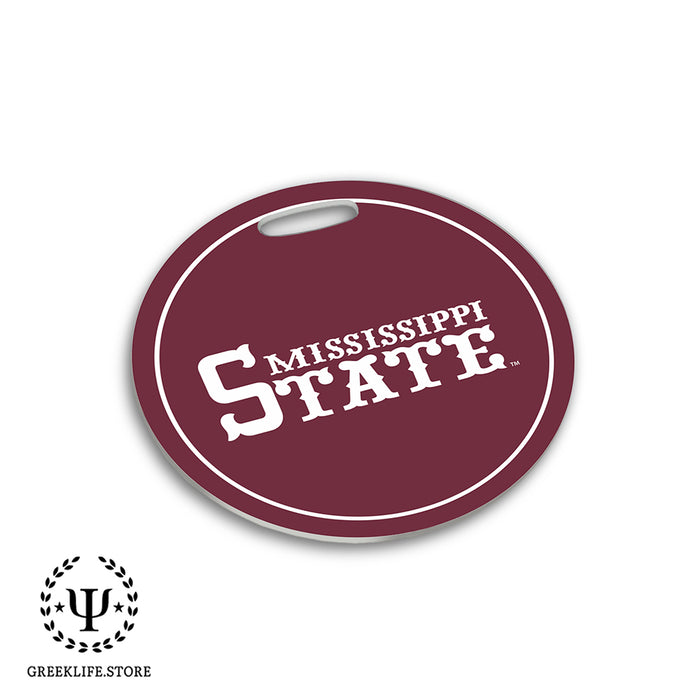 Mississippi State University Luggage Bag Tag (round)