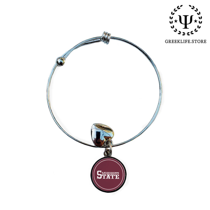 Mississippi State University Round Adjustable Bracelet