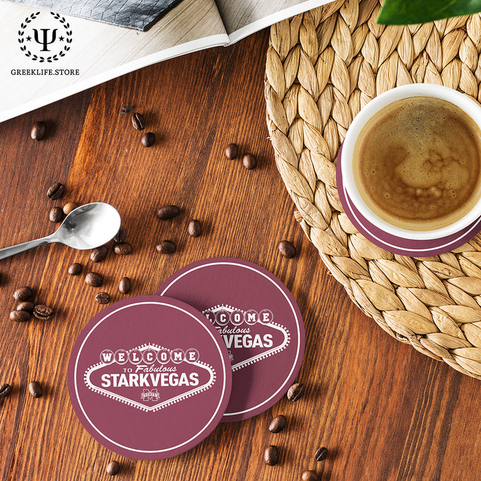 Mississippi State University Beverage Coasters Round (Set of 4)