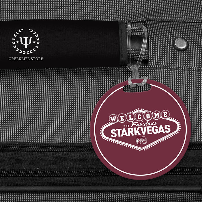 Mississippi State University Luggage Bag Tag (round)