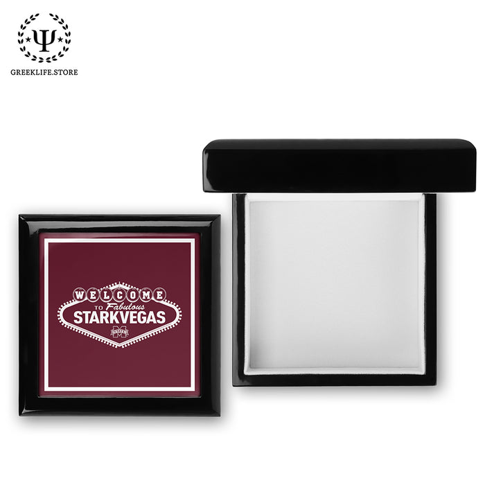 Mississippi State University Keepsake Box Wooden