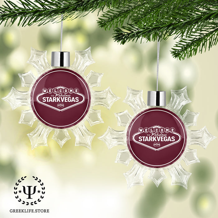 Mississippi State University Christmas Ornament - Snowflake