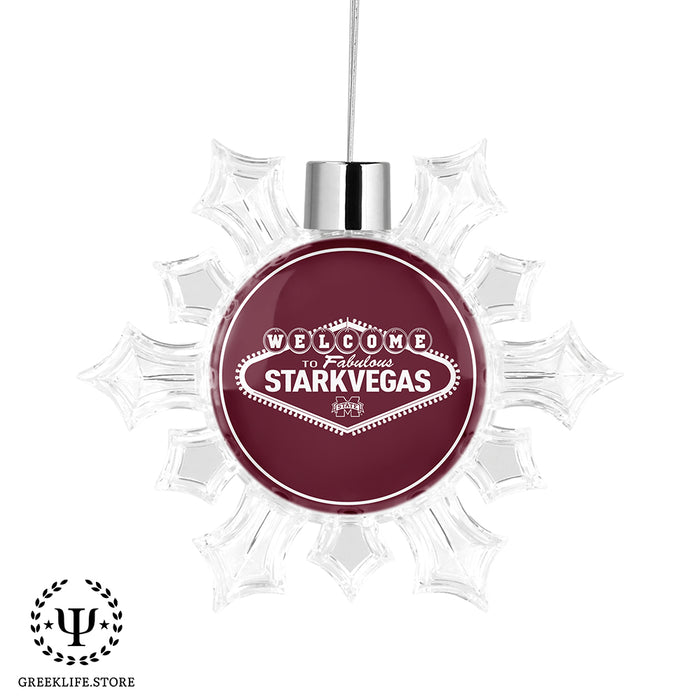 Mississippi State University Christmas Ornament - Snowflake