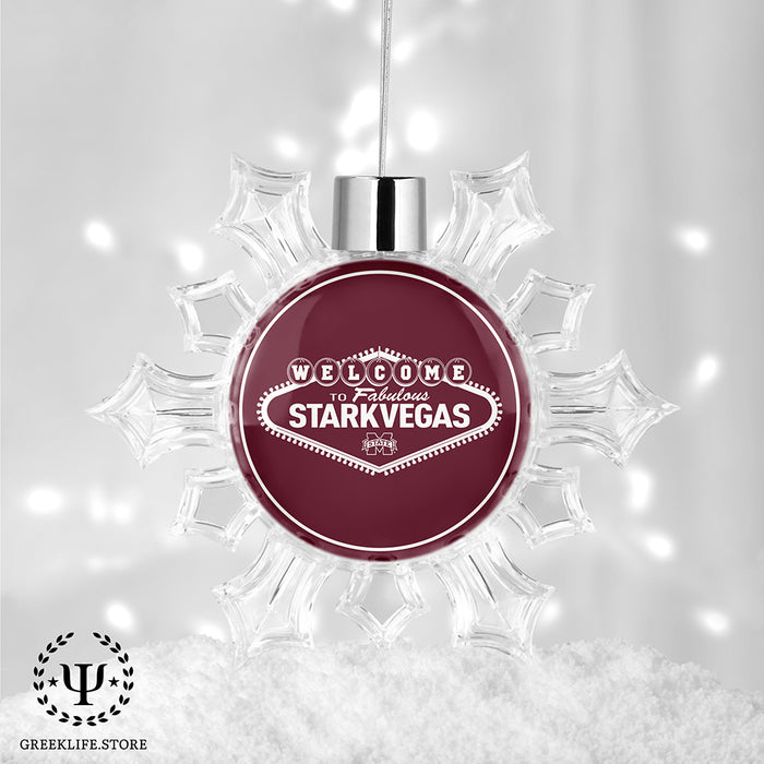 Mississippi State University Christmas Ornament - Snowflake