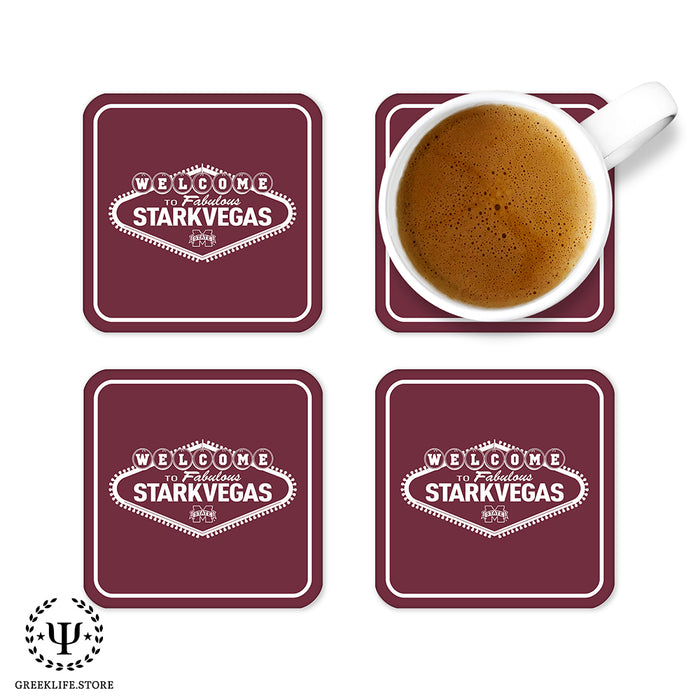 Mississippi State University Beverage Coasters Square (Set of 4)