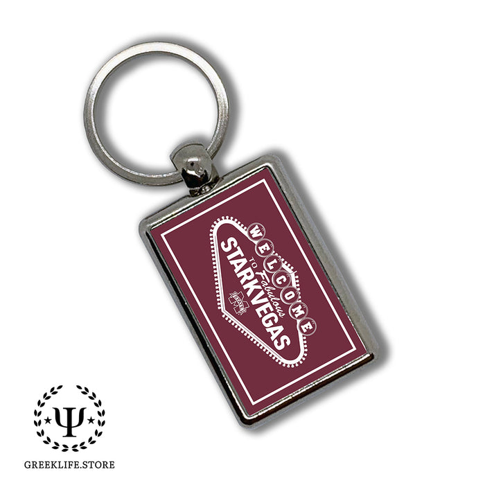 Mississippi State University Keychain Rectangular