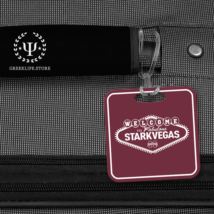 Mississippi State University Luggage Bag Tag (square)
