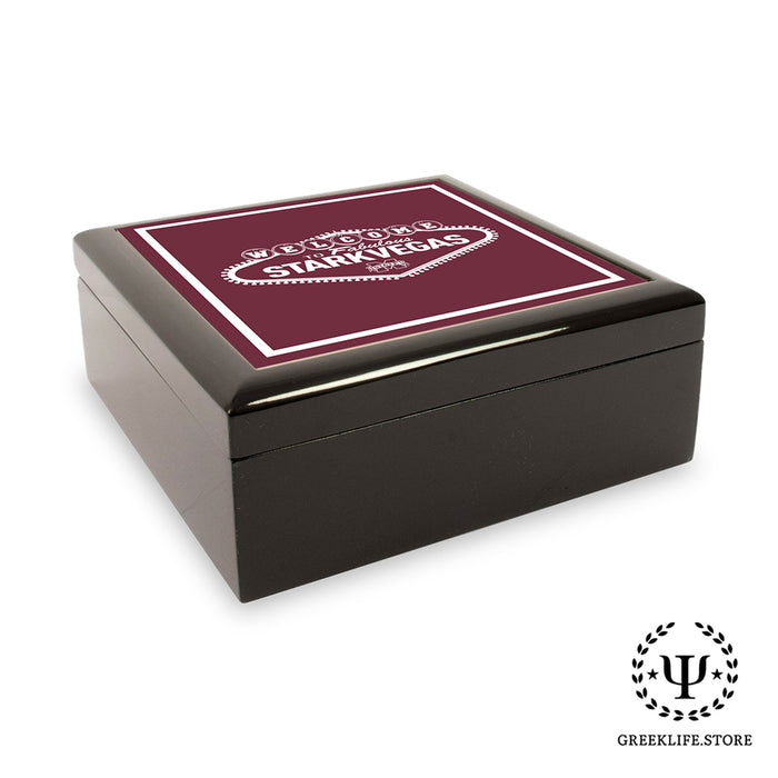 Mississippi State University Keepsake Box Wooden