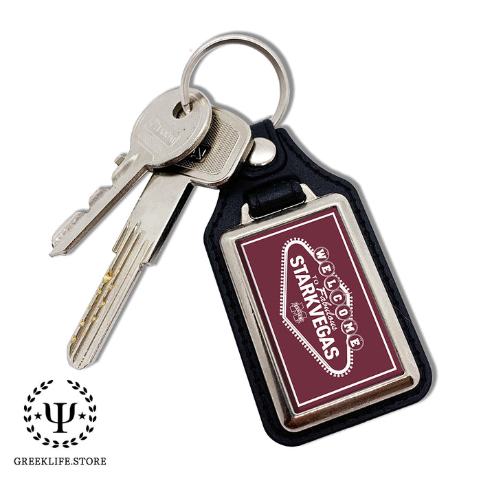 Mississippi State University Keychain Rectangular