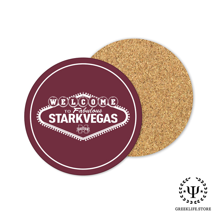 Mississippi State University Beverage Coasters Round (Set of 4)