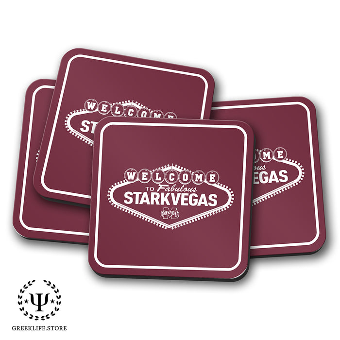 Mississippi State University Beverage Coasters Square (Set of 4)