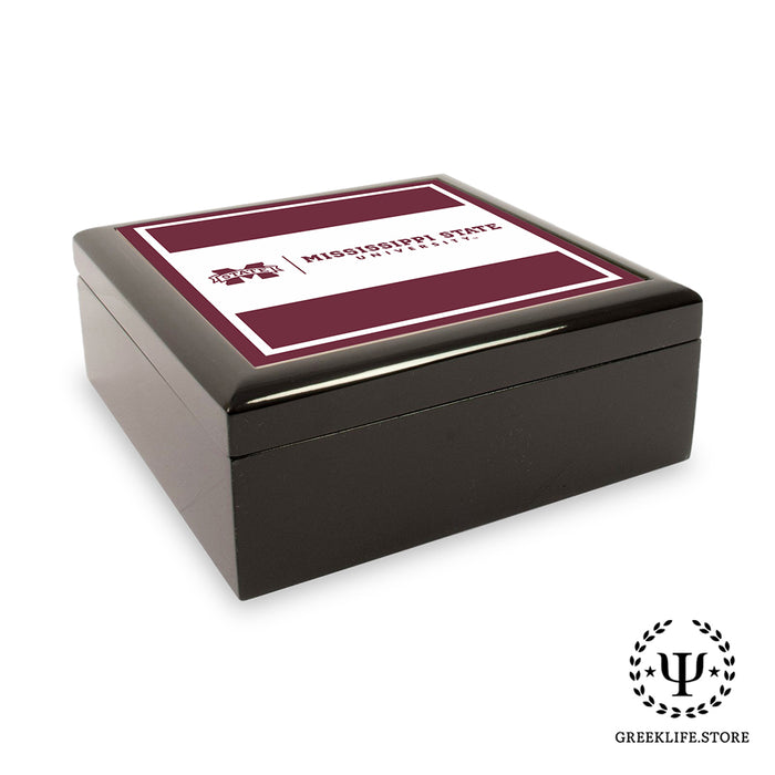 Mississippi State University Keepsake Box Wooden