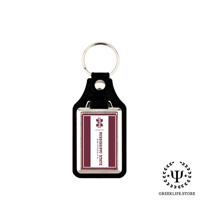 Mississippi State University Keychain Rectangular