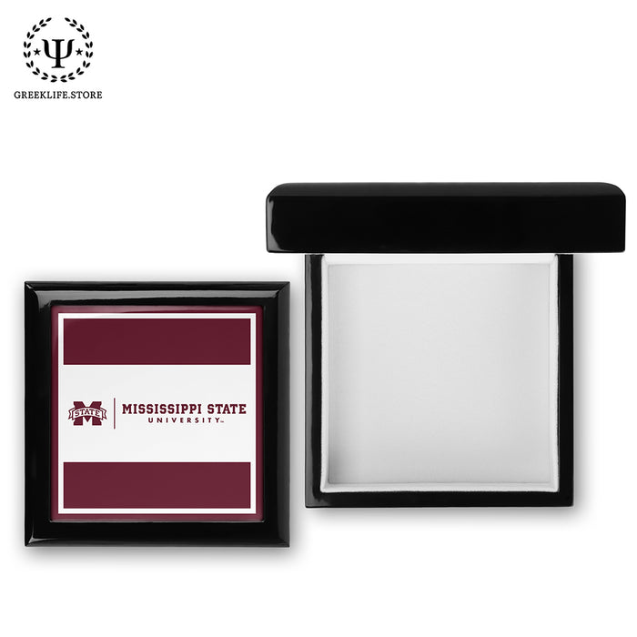 Mississippi State University Keepsake Box Wooden