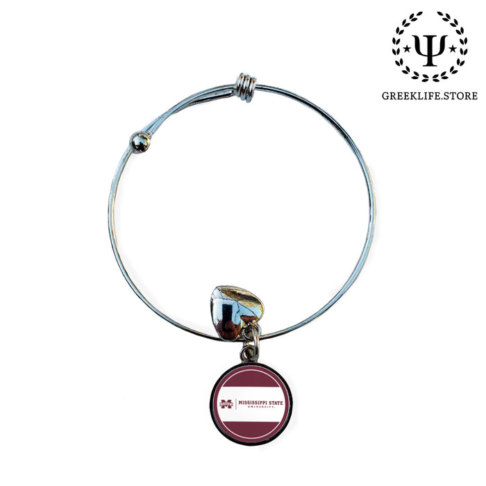 Mississippi State University Round Adjustable Bracelet