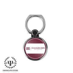 Mississippi State University Keychain Round