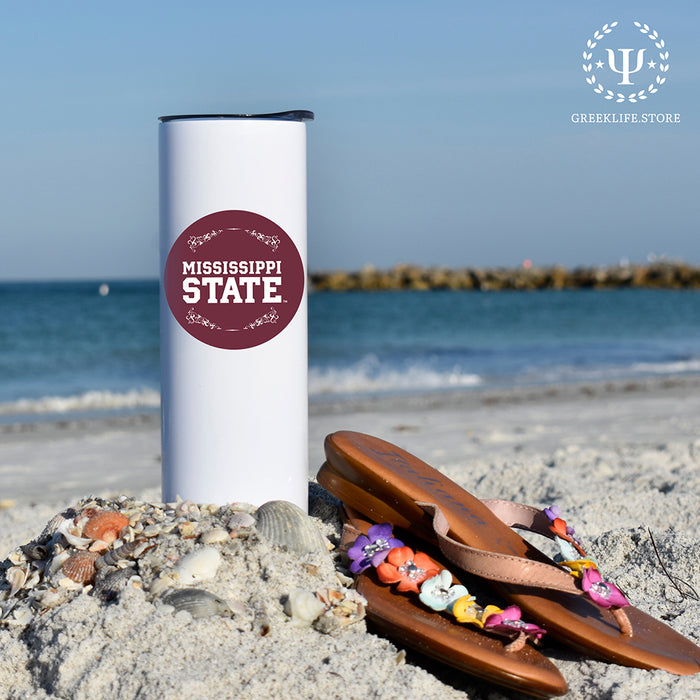 Mississippi State University Stainless Steel Skinny Tumbler 20 OZ