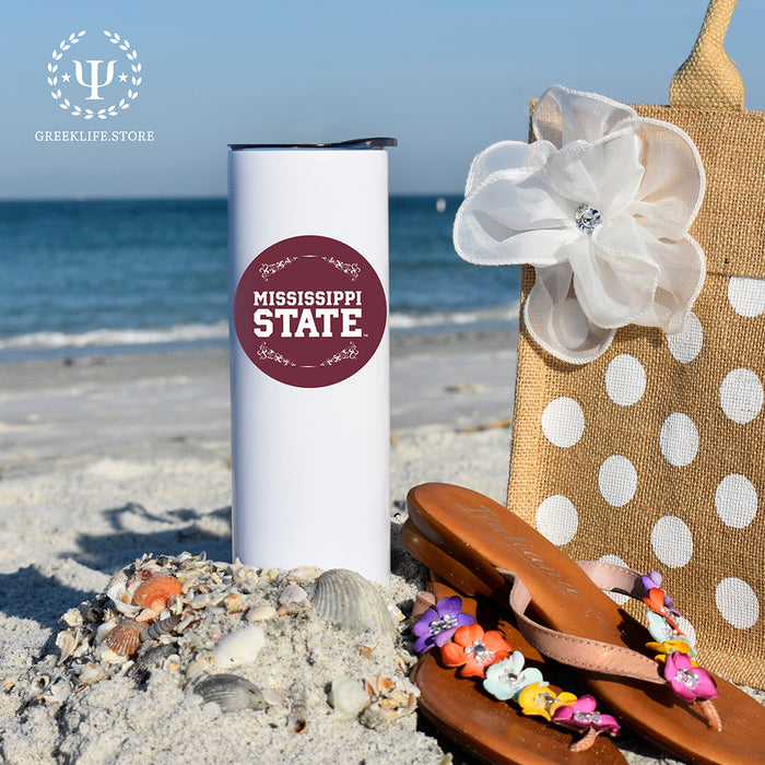 Mississippi State University Stainless Steel Skinny Tumbler 20 OZ