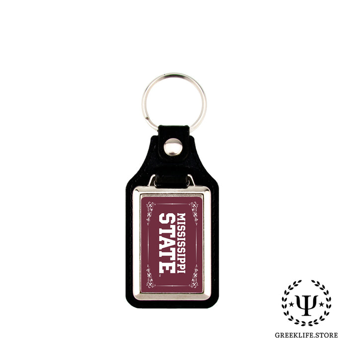 Mississippi State University Keychain Rectangular