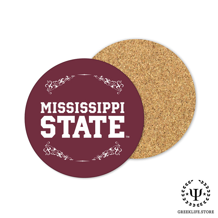 Mississippi State University Beverage Coasters Round (Set of 4)