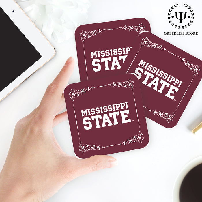 Mississippi State University Beverage Coasters Square (Set of 4)